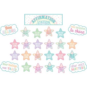 Teacher Created Resources® Pastel Pop Positive Affirmations Mini Bulletin Board Set - 1 of 1