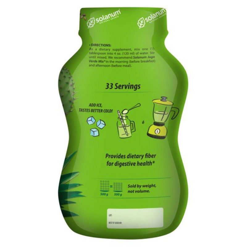 Solanum Jugo Verde Supplement Powder - 17.63oz, 2 of 6