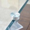 ?Vynxaria 31.4" Modern Two-Tier Square Coffee Table - Elegant Glass & Marble Design - 2 of 4