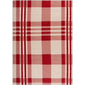 Courtyard CY6201 UV & Stain Resistant Non-Shedding Power Loomed Indoor/Outdoor Rugs - Safavieh - 1 of 4