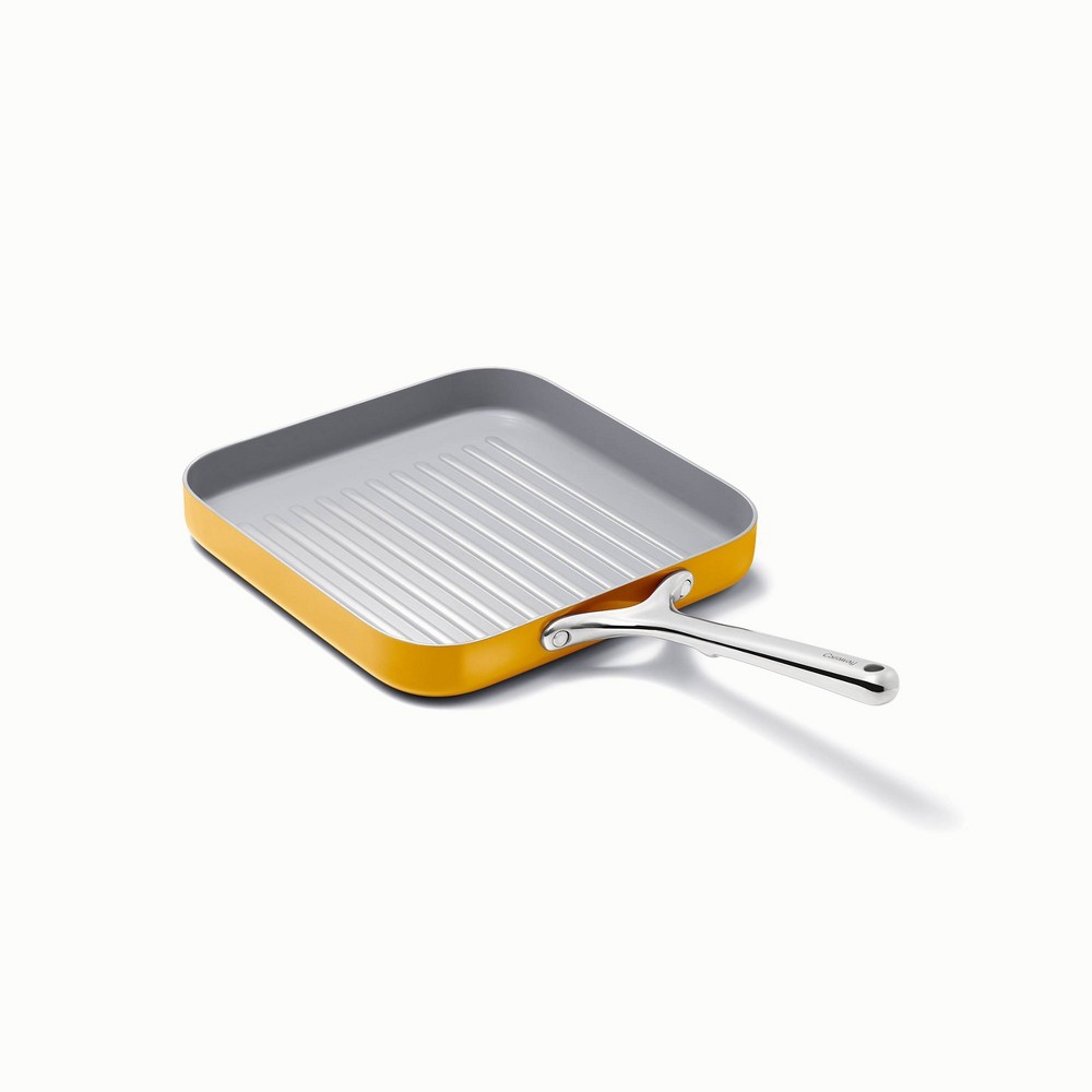 Photos - Pan Caraway Home 11.02" Nonstick Square Grill Fry  Marigold