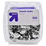 100ct Thumb Tacks Silver - up & up™