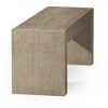Maven Lane Zeno Organic Solid Wooden Bench - 3 of 4