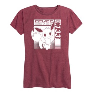 Women's - Pokémon - Eevee 133 Short Sleeve Graphic T-Shirt - 1 of 4