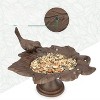 WILDLIFE FRIEND 20 x 17 x 15 cm Bird Feeder Stand, Brown - 3 of 4