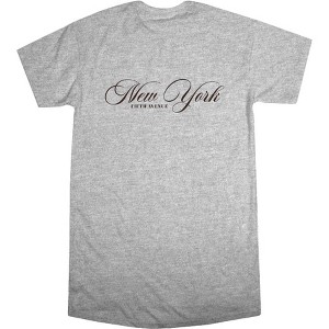 New York Fifth Avenue Women's Crew Neck Short Sleeve Night Shirt - 1 of 2