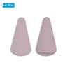 Unique Bargains Eyebrow Trimming Beauty Tool Protection PU Leather Scissor Sheaths 4"x2.2" - 3 of 4