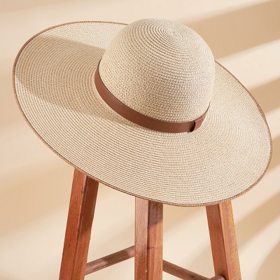 Women's Elegant Escape Straw Hat - Cupshe - image 3