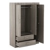 Chery Life 41.3'' x 19.5'' x 68.2'' 3-Door Shutter Wardrobe - 4 of 4