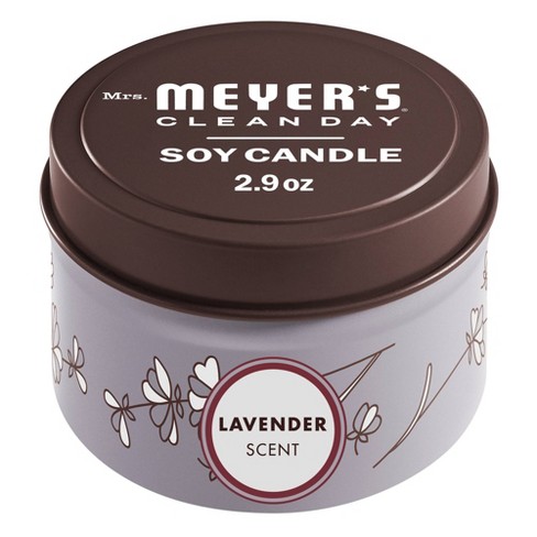 Mrs. Meyer's Clean Day Lavender Tin Candle - 2.9oz - image 1 of 4