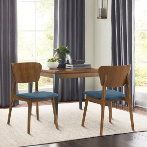 Kalia Upholstered Wood Dining Chair - Set of 2 - 1 of 4
