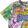Boys Scooby Doo Throwback Shirt - Scooby Doo, Shaggy, Velma Tee - Sublimated Allover T-Shirt - 3 of 4