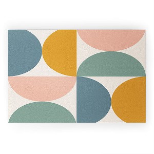 Colour Poems Bold Minimalism XXII Looped Vinyl Welcome Mat - Society6 - 1 of 4