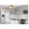 Urban Ambiance Luxury Modern Indoor Ceiling Light,  7-7/8''H x 14"W x 14''D,  Brushed Bronze Finish, UHP4851 - 2 of 4