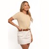 Petal and Pup Womens Maya Cable Knit Top - 2 of 4