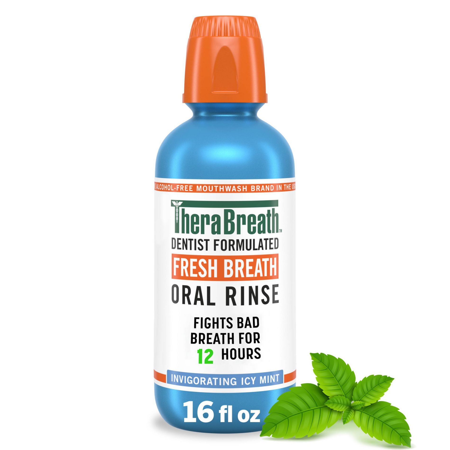 TheraBreath Fresh Breath Mouthwash - Icy Mint