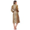 Women's Super Soft and Cozy Lounge Robe  - White Mark - 3 of 4