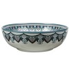 16" Round Artistic Ceramic Vessel Sink – Glossy Above-Counter Basin with Hand-Inspired Printed Pattern - 4 of 4