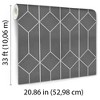 Veer Decor Diamond Trellis Peel and Stick Wallpaper - 2 of 4