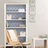 NuWallpaper Arrowhead Peel & Stick Wallpaper Dark Blue: Removable Vinyl, Self-Adhesive, Diamond Pattern, 30.75 Sq Ft Coverage - 4 of 4