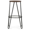 PAGED Bar Stools for Kitchen Island,30 inch Metal Counter Bar Stools for Dining Rooms,Kitchens - 4 of 4
