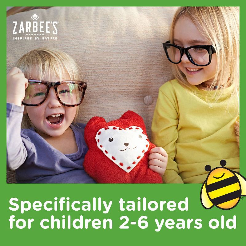 Zarbee&#39;s Kid&#39;s Cough + Mucus Day/Night with Honey, Ivy Leaf, Zinc &#38; Elderberry - Mixed Berry - 8 fl oz, 5 of 11