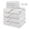 American Soft Linen Turkish Baby Hooded Bath Towel Set, 100% Cotton Soft Fluffy Baby Hooded Shower Towels - 4 of 4