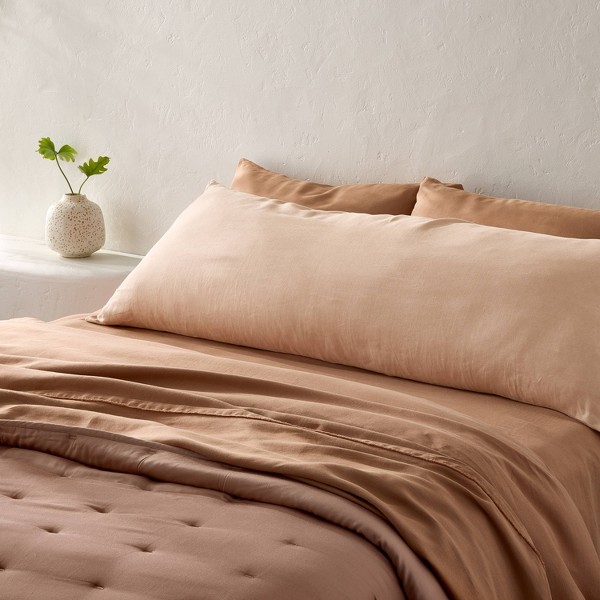 Funda de Almohada de Cuerpo de Lino Europeo - Casaluna™ 2