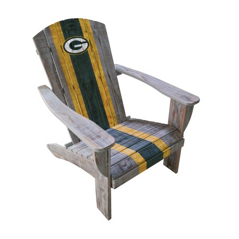 Nfl Green Bay Packers Wooden Adirondack Chair Target