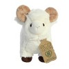 Aurora Small Ram Eco Nation Eco-Friendly Stuffed Animal White 8" - 2 of 4