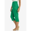 Jessica London Women's Plus Size Soft Ease Capri - 4 of 4