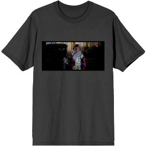 Halloween Little Michael Myers Men's Charcoal T-Shirt - 1 of 1