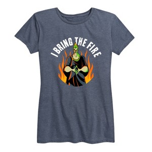 Women's - Disney Villains - Hades I Bring The Fire Short Sleeve Graphic T-Shirt - 1 of 4