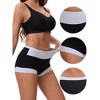 INSPIRE CHIC Women's High Waisted Loose Classic Full Coverage Briefs Breathable Cotton Ladies Panties - 3 of 4