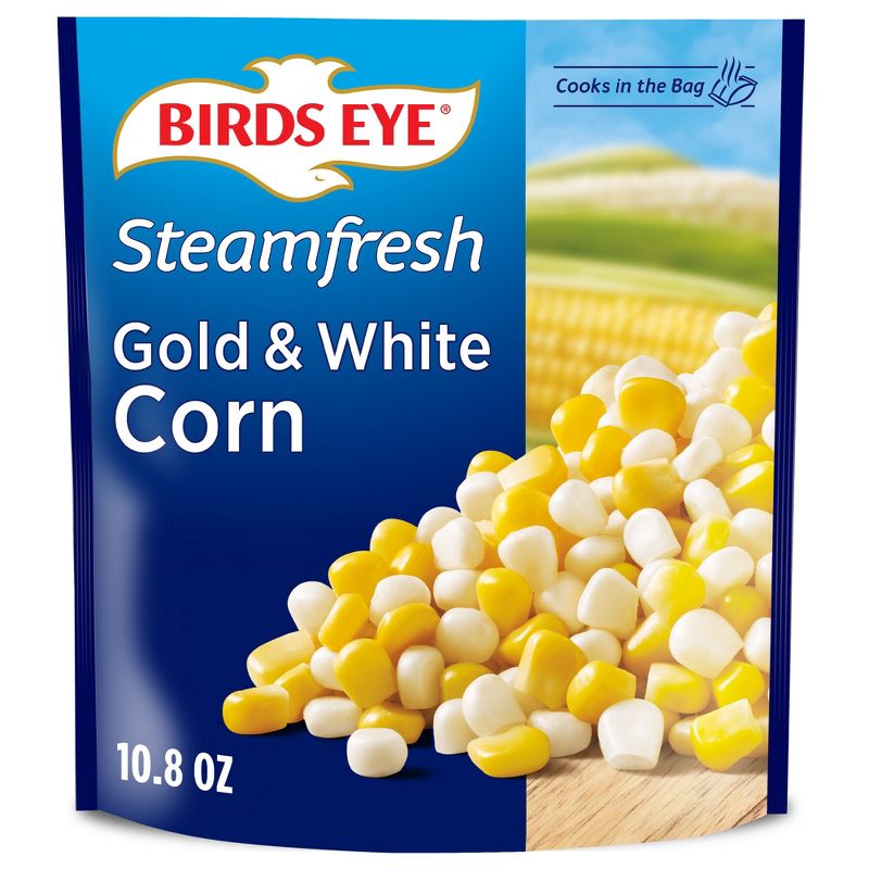 Birds Eye Steamfresh Frozen Gold &#38; White Corn - 10.8oz, 1 of 6