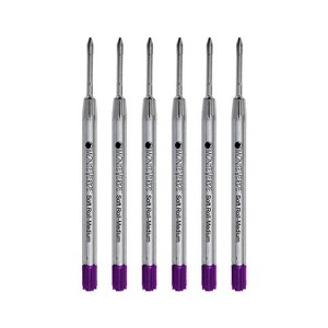 Monteverde Ballpoint Pen Refill Medium Point Purple Ink 6 Pack (P133PL) - 1 of 1