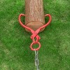 Nature Spring Skidding Tongs With Ring - 16", Red - 2 of 4