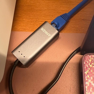 Anker USB C to Ethernet Adapter, Portable 1-Gigabit Network Hub