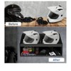 Dual Aluminum Helmet Storage Cabinet - Wall-Mounted Organizer for Trailer, Garage & Shop - 4 of 4