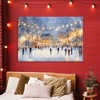 Stupell Industries Ice Skating Under The Lights Canvas Art - 3 of 4