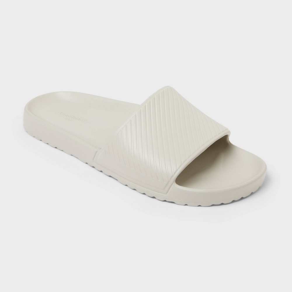 Men's Neil Slides - Goodfellow & Co™ Tan 8