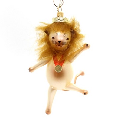 Italian Ornaments 6.0" Lion Figure Ornament Wizard Oz Italian  -  Tree Ornaments