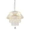 Bella Depot 16" Modern Crystal Chandelier Dining Pendant Light - 2 of 4