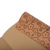 Unique Bargains Gift Wrap Paper Yellow Kraft 27.56"x19.69" 5 Pcs - 4 of 4