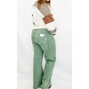 Women's High Rise Wide Leg Jeans - RISEN - 3 of 4