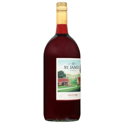 St. James Red Velvet Red Wine - 1.5L Bottle