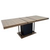 Kumasinova 63-78"L Modern Extendable Dining Table for 6-10 People,Elegant PB Material Kitchen Table&Conference Table for Dining Room,Party - 2 of 4