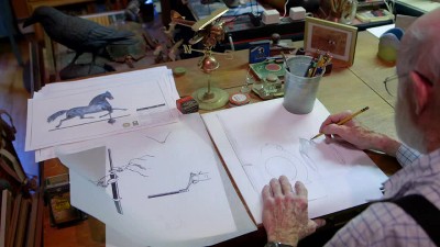 Pure Copper Bird Bath with Staked Metal Stand