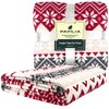 PAVILIA Soft Waffle Blanket Throw for Sofa Bed, Lightweight Plush Warm Blanket for Couch - 3 of 4