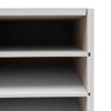 YIYIBYUS Desktop Literature Organizer, Adjustable File Sorter,  Brown - 4 of 4